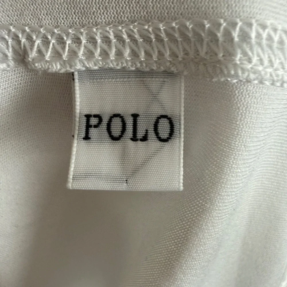 Polo Ralph Lauren Performance Shirt Large White Minimalist Athleisure Tee
